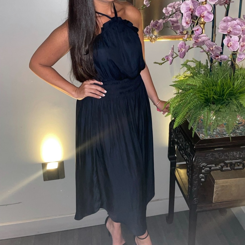 Black Racer back dress